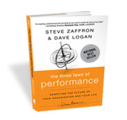 three laws of performance, business leadership book, buy book image